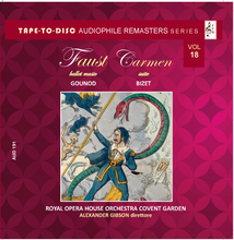 Carica l'immagine nel visualizzatore di Gallery, HI RES FILES: 191 “Tape-to-Disc Remasters” Series. Charles Gounod - Faust |Georges Bizet - Carmen - DSD 128