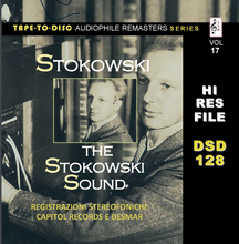 Carica l'immagine nel visualizzatore di Gallery, HI RES FILES: 190 “Tape-to-Disc Remasters” Series. Stokowski - The Stokowski Sound - PCM 24/192
