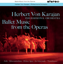 Load image into Gallery viewer, LP 'The Vinyl Collection' Ballet Music From The Operas Herbert Von Karajan, dir. (LP orig. EMI Columbia SAX 2421) 1 LP 33 rpm with booklet. LP TVC 003