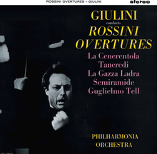 Carica l'immagine nel visualizzatore di Gallery, LP ‘The Vinyl Collection’ Giulini conducts Rossini Overtures Carlo Maria Giulini, dir. (LP orig. EMI Columbia SAX 2560/2) 1 LP 45 giri con fascicolo. LP TVC 012 / 2 (Record 2 of SET of 2)
