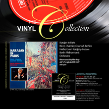 Load image into Gallery viewer, LP 'The Vinyl Collection' Karajan In Paris Herbert Von Karajan, dir. (LP orig. EMI HMV ASD 3761) 1 LP 33 rpm + booklet. LP TVC 005