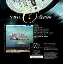 Load image into Gallery viewer, LP 'The Vinyl Collection' Mahler. Symphony n.4 Schwarzkopf, sop; Klemperer, dir. (LP orig. EMI Columbia SAX 2441) 1 LP 33 rpm with booklet. LP TVC 007