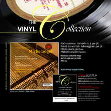 Carica l'immagine nel visualizzatore di Gallery, LP ‘The Vinyl Collection’ Arturo Benedetti Michelangeli Rachmaninov / Ravel (LP orig. EMI HMV ASD 255) 1 LP 33 giri con fascicolo. LP TVC 002