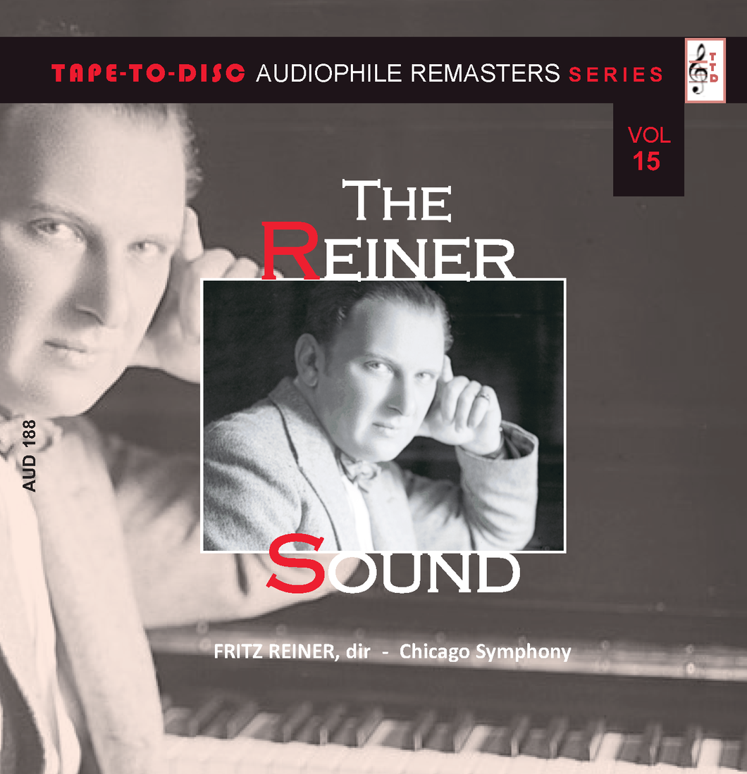 Audiophile sound CD n.188 “Tape-to-Disc Remasters” Series. “The Reiner Sound”: Ravel & Rachmaninov