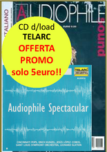 Carica l&#39;immagine nel visualizzatore di Gallery, Audiophile Spectacular: 25 Years with Telarc. CD d/load + Rivista digitale
