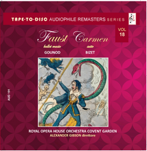 Carica l&#39;immagine nel visualizzatore di Gallery, Audiophile sound CD n.191  “Tape-to-Disc Remasters” Faust Ballet Music Gounod - Carmen Bizet
