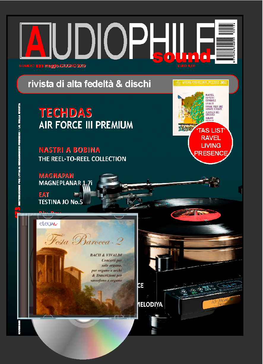 Audiophile sound n.173 (disponibili: ediz. CARTA con CD /  ediz. DIGITALE con e senza CD)