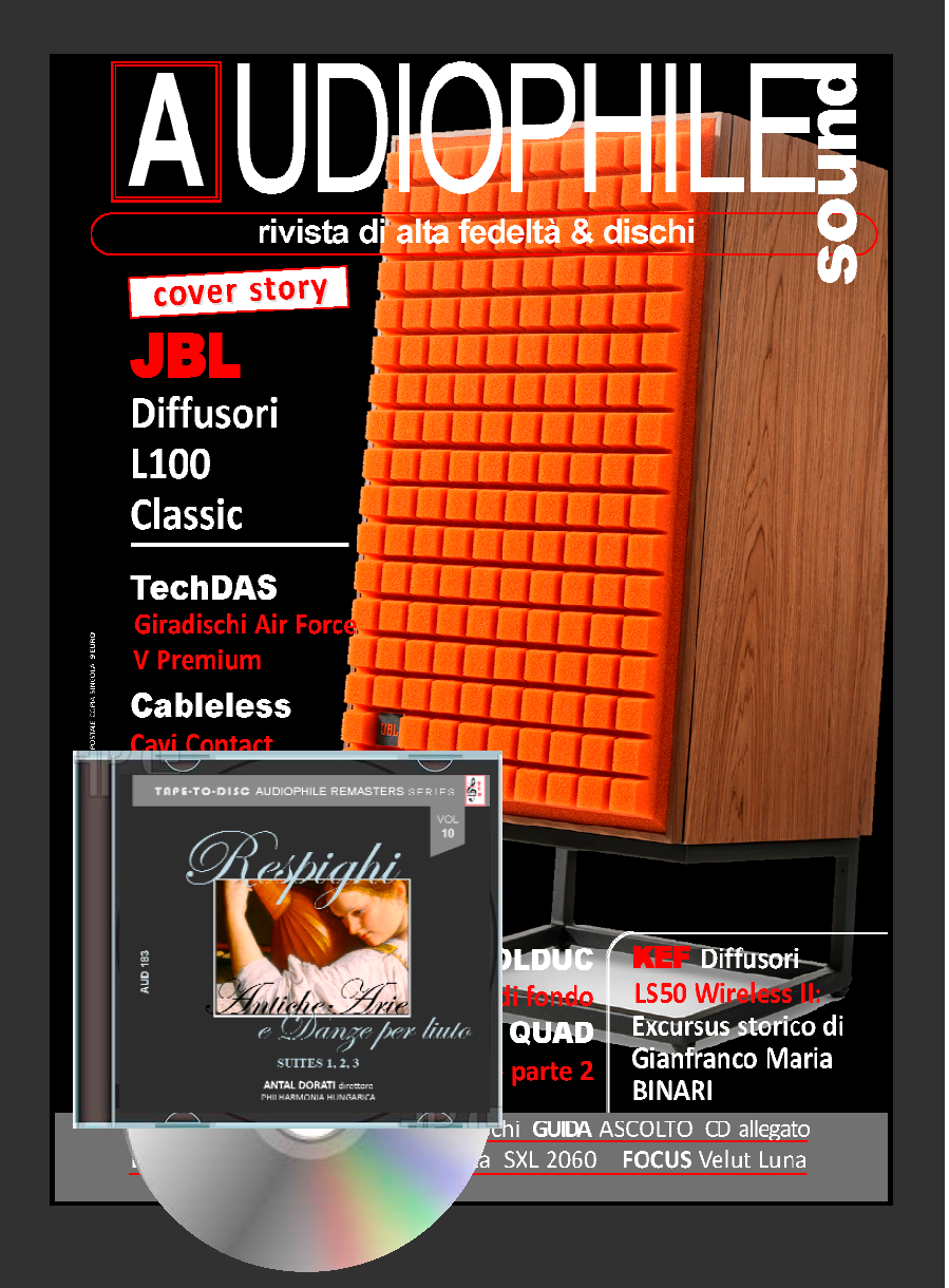 Audiophile sound n.183 (disponibili: ediz. CARTA con CD /  ediz. DIGITALE con e senza CD)