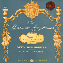 Load image into Gallery viewer, LP &#39;The Vinyl Collection&#39; The Beethoven Symphonies Number 3 “Eroica” Director: Otto Klemperer (LP orig. EMI Columbia SAX 2364) 1 LP 33 rpm with issue. LP TVC 009
