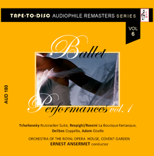 Carica l&#39;immagine nel visualizzatore di Gallery, Audiophile sound CD n.180 “Tape-to-Disc Remasters” Series. Ernest Ansermet: Ballet Perfomances vol. 1
