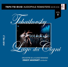 Load image into Gallery viewer, Audiophile sound CD n.182 “Tape-to-Disc Remasters” Series. CD 1: Tchaikovsky, Swan Lake - CD 2: Liszt, Concerts 1, 2, &amp; Totentanz
