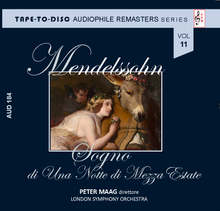 Carica l&#39;immagine nel visualizzatore di Gallery, Audiophile sound CD n.184 “Tape-to-Disc Remasters” Series. Mendelssohn: Sogno di una notte di mezza estate
