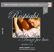 Carica l&#39;immagine nel visualizzatore di Gallery, Audiophile sound CD n.183 “Tape-to-Disc Remasters” Series. Respighi: Antiche Arie e Danze per Liuto Suites 1,2,3
