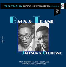 Load image into Gallery viewer, Audiophile sound CD n.179 “Tape-to-Disc Remasters” Series. Bags &amp; Trane - Jackson &amp; Coltrane
