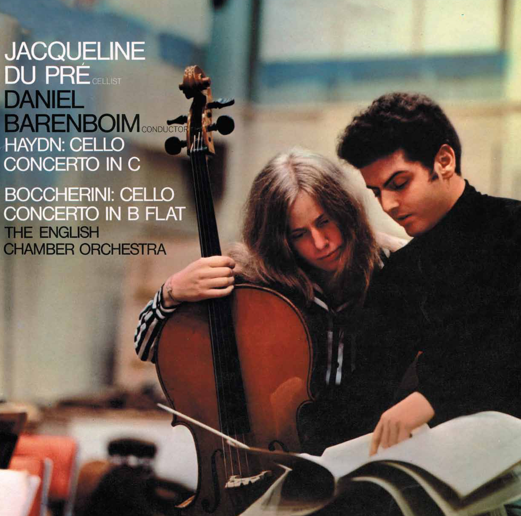 LP 'The Vinyl Collection' Jacqueline Du Pré & Daniel Barenboim Haydn / Boccherini (LP orig. EMI HMV ASD 2331) 1 LP 33 rpm with booklet. LP TVC 010