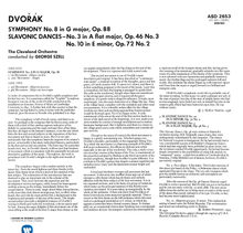 Load image into Gallery viewer, LP &#39;The Vinyl Collection&#39; Dvorak: Symphony n. 8 in G (LP orig. EMI HMV ASD 2653) 1 LP 33 rpm with booklet. LP TVC 008
