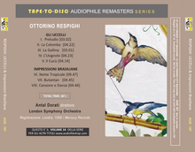Carica l&#39;immagine nel visualizzatore di Gallery, Audiophile sound CD n.187 “Tape-to-Disc Remasters” Series. Respighi - Gli Uccelli &amp; Impressioni Brasiliane

