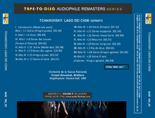 Load image into Gallery viewer, Audiophile sound CD n.182 “Tape-to-Disc Remasters” Series. CD 1: Tchaikovsky, Swan Lake - CD 2: Liszt, Concerts 1, 2, &amp; Totentanz

