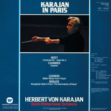 Carica l&#39;immagine nel visualizzatore di Gallery, LP ‘The Vinyl Collection’ Karajan In Paris Herbert Von Karajan, dir. (LP orig. EMI HMV ASD 3761) 1 LP 33 giri + fascicolo. LP TVC 005
