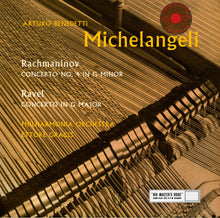 Load image into Gallery viewer, LP &#39;The Vinyl Collection&#39; Arturo Benedetti Michelangeli Rachmaninov / Ravel (original LP EMI HMV ASD 255) 1 LP 33 rpm with booklet. LP TVC 002
