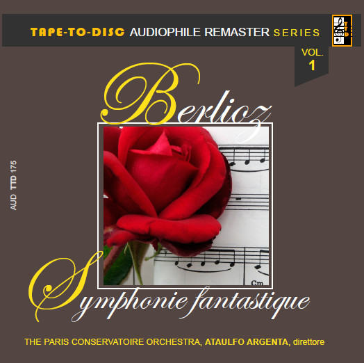 Audiophile sound CD n.175 “Tape-to-Disc Remasters” Series. Berlioz - La sinfonia fantastica