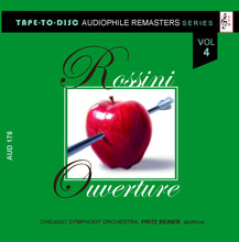 Load image into Gallery viewer, Audiophile sound CD n.178 “Tape-to-Disc Remasters” Series. Rossini - Overture
