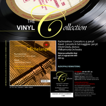 Load image into Gallery viewer, LP &#39;The Vinyl Collection&#39; Arturo Benedetti Michelangeli Rachmaninov / Ravel (original LP EMI HMV ASD 255) 1 LP 33 rpm with booklet. LP TVC 002
