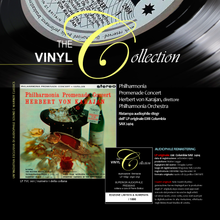 Carica l&#39;immagine nel visualizzatore di Gallery, LP ‘The Vinyl Collection’ Philharmonia Promenade Concert Herbert Von Karajan (LP orig. Columbia SAX 2404) 1 LP 33 giri con fascicolo. LP TVC 001
